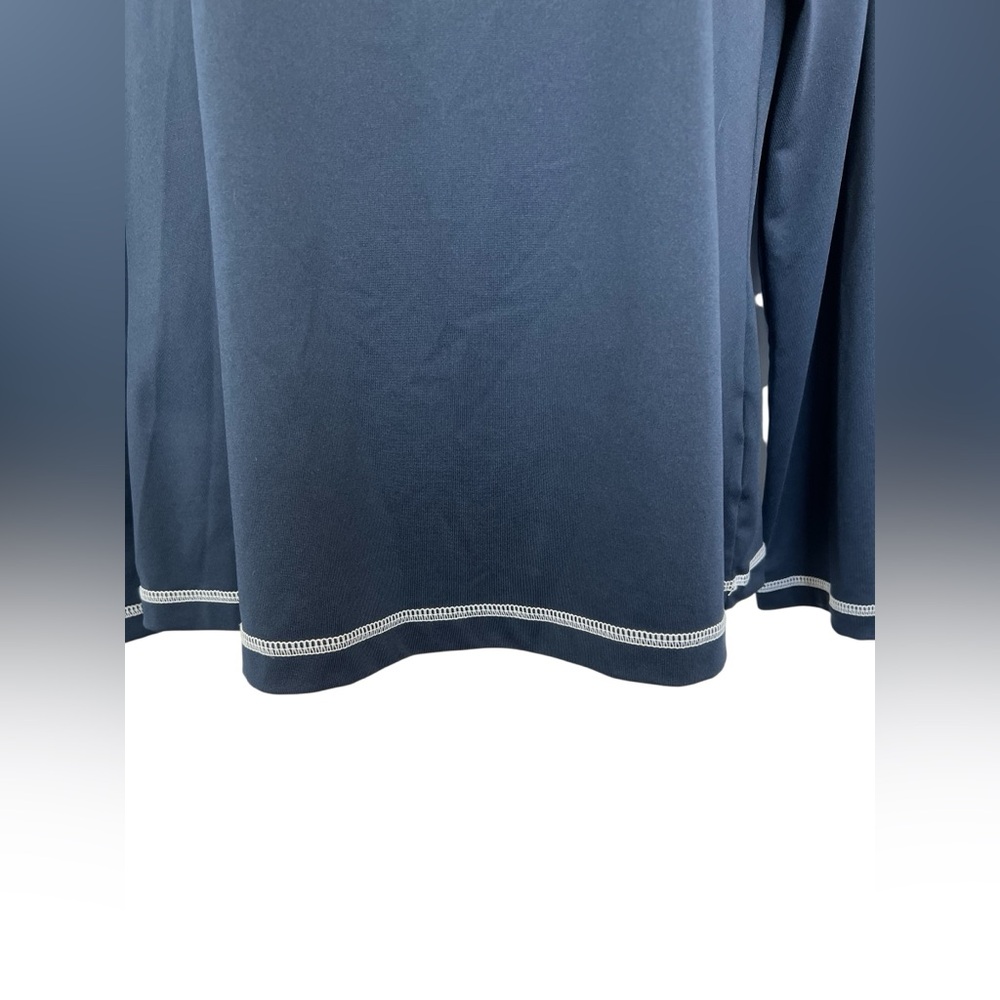 π EUC CUTTER & BUCK Seahawks Super Bowl XLIX 1/4 Zip Pullover | Blue | M - Picture 3 of 10